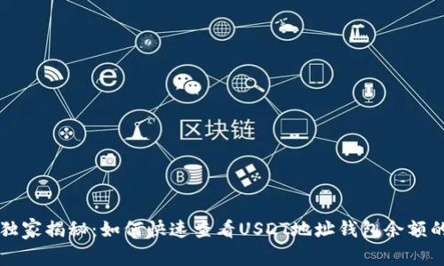 专家独家揭秘：如何快速查看USDT地址钱包余额的秘诀