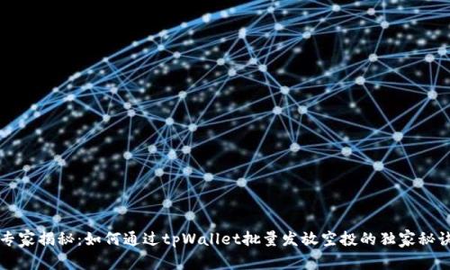 专家揭秘：如何通过tpWallet批量发放空投的独家秘诀