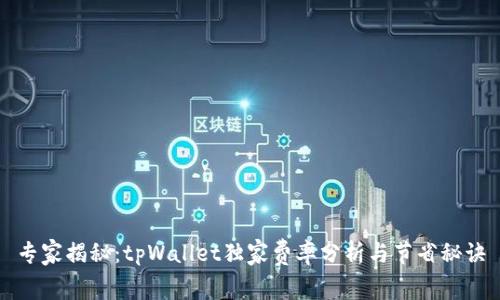 专家揭秘：tpWallet独家费率分析与节省秘诀